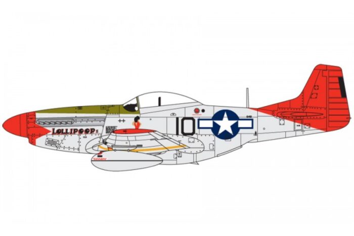 North American P-51D Mustang 1:72